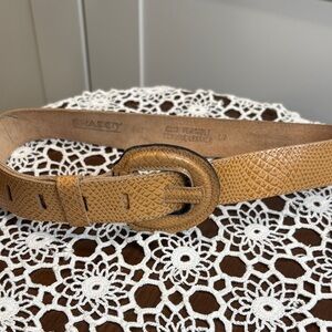Women's Tan Leather Belt